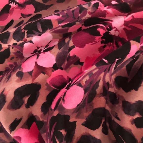 Connected Apparel Sleeveless Floral Dress - Picture 2 of 2